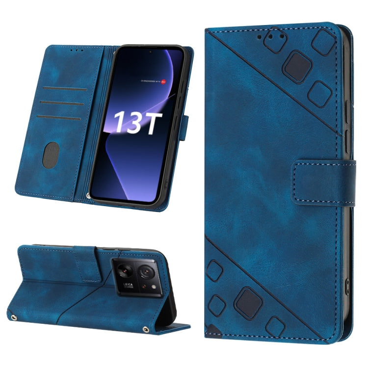 Skin Feel Embossed Leather Phone Case, For Xiaomi Redmi K70 / K70 Pro, For Xiaomi 13T, For Xiaomi Poco F5 5G/Redmi Note 12 Turbo, For Xiaomi Poco F5 Pro 5G/Redmi K60, For Xiaomi Redmi Note 12S 4G Global, For Xiaomi Poco C51 / A2+, For Xiaomi 13 Ultra  ...