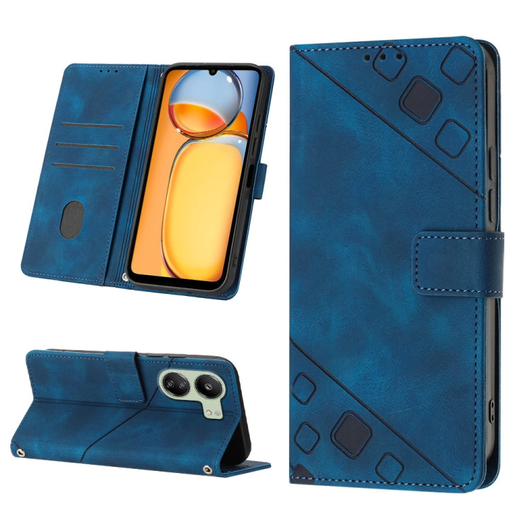 Skin Feel Embossed Leather Phone Case, For Xiaomi 14 Ultra, For Xiaomi 14 Pro, For Xiaomi 14, For Xiaomi Redmi Note 13 5G Global, For Xiaomi Redmi 13C, For Xiaomi Redmi Note 13 Pro+ 5G, For Xiaomi Redmi Note 13 Pro 5G Global                            ...