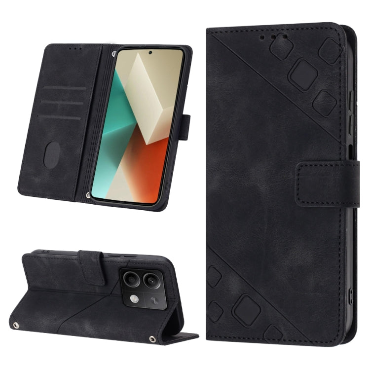 Skin Feel Embossed Leather Phone Case, For Xiaomi 14 Ultra, For Xiaomi 14 Pro, For Xiaomi 14, For Xiaomi Redmi Note 13 5G Global, For Xiaomi Redmi 13C, For Xiaomi Redmi Note 13 Pro+ 5G, For Xiaomi Redmi Note 13 Pro 5G Global                            ...