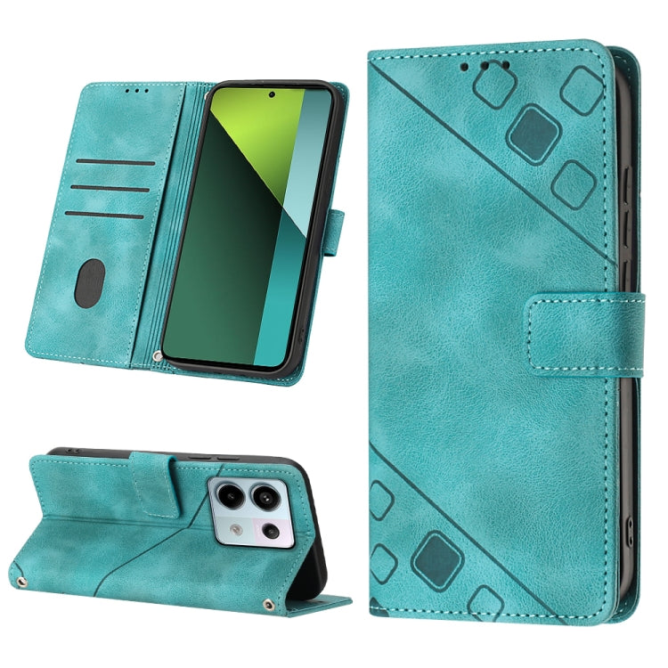 Skin Feel Embossed Leather Phone Case, For Xiaomi 14 Ultra, For Xiaomi 14 Pro, For Xiaomi 14, For Xiaomi Redmi Note 13 5G Global, For Xiaomi Redmi 13C, For Xiaomi Redmi Note 13 Pro+ 5G, For Xiaomi Redmi Note 13 Pro 5G Global                            ...