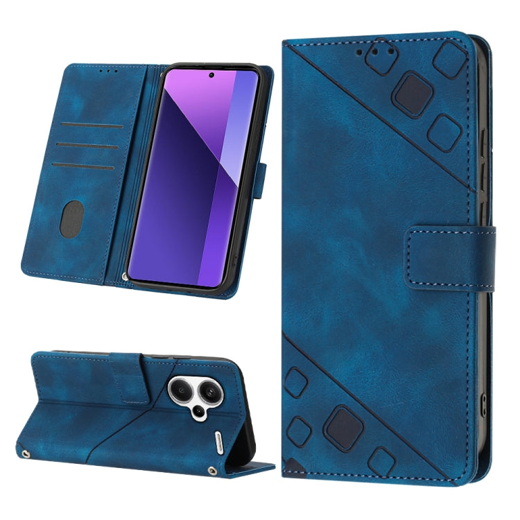 Skin Feel Embossed Leather Phone Case, For Xiaomi 14 Ultra, For Xiaomi 14 Pro, For Xiaomi 14, For Xiaomi Redmi Note 13 5G Global, For Xiaomi Redmi 13C, For Xiaomi Redmi Note 13 Pro+ 5G, For Xiaomi Redmi Note 13 Pro 5G Global                            ...