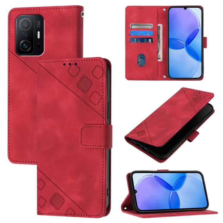 Skin Feel Embossed Leather Phone Case, For Xiaomi Civi 3, For Xiaomi Poco M5s / Redmi Note 11 SE India, For Xiaomi Poco X4 NFC 5G, For Xiaomi Redmi Note 11 Pro+ 5G EU, For Xiaomi Civi 1S, For Xiaomi Poco M4 Pro 5G / Redmi Note 11S 5G                   ...