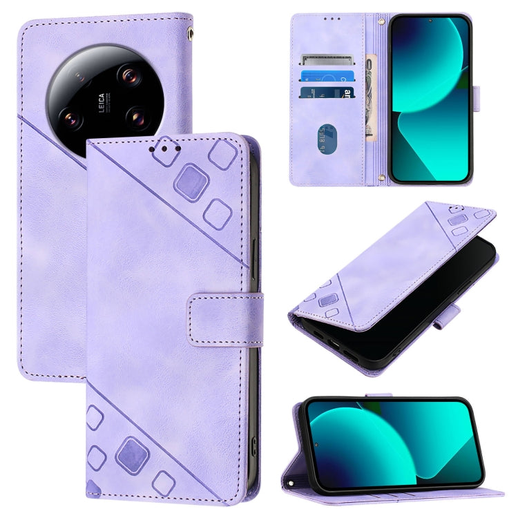 Skin Feel Embossed Leather Phone Case, For Xiaomi Redmi K70 / K70 Pro, For Xiaomi 13T, For Xiaomi Poco F5 5G/Redmi Note 12 Turbo, For Xiaomi Poco F5 Pro 5G/Redmi K60, For Xiaomi Redmi Note 12S 4G Global, For Xiaomi Poco C51 / A2+, For Xiaomi 13 Ultra  ...