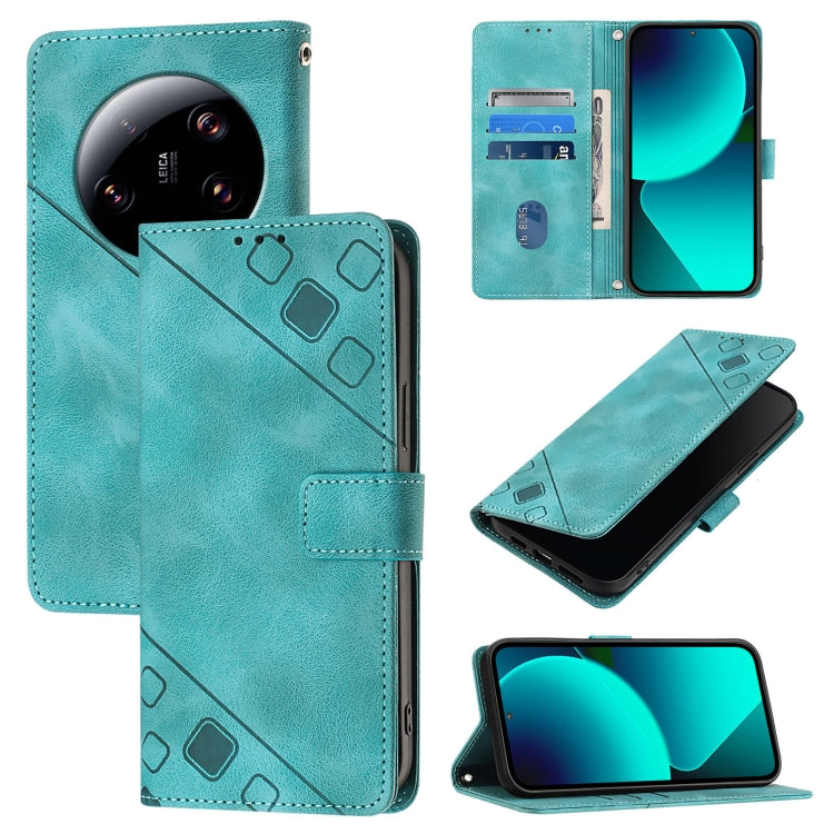 Skin Feel Embossed Leather Phone Case, For Xiaomi Redmi K70 / K70 Pro, For Xiaomi 13T, For Xiaomi Poco F5 5G/Redmi Note 12 Turbo, For Xiaomi Poco F5 Pro 5G/Redmi K60, For Xiaomi Redmi Note 12S 4G Global, For Xiaomi Poco C51 / A2+, For Xiaomi 13 Ultra  ...