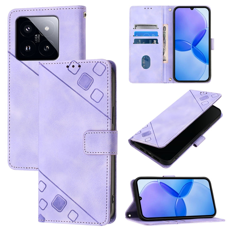 Skin Feel Embossed Leather Phone Case, For Xiaomi 14 Ultra, For Xiaomi 14 Pro, For Xiaomi 14, For Xiaomi Redmi Note 13 5G Global, For Xiaomi Redmi 13C, For Xiaomi Redmi Note 13 Pro+ 5G, For Xiaomi Redmi Note 13 Pro 5G Global                            ...