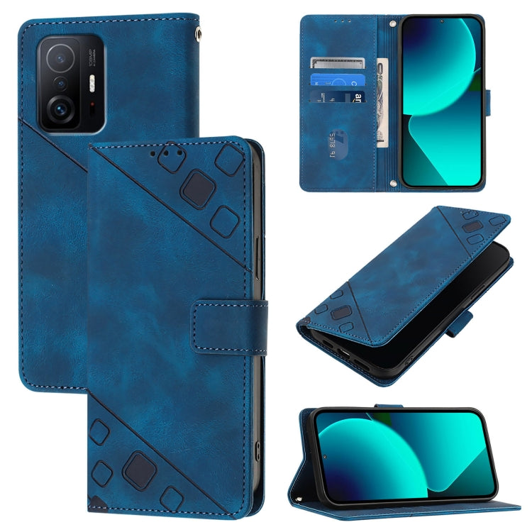 Skin Feel Embossed Leather Phone Case, For Xiaomi Mi 11 Pro, For Xiaomi Redmi Note 10 Pro 4G, For Xiaomi Poco M3 / Redmi 9 Power, For Xiaomi Redmi Note 9T Global, For Xiaomi Mi 11, For Xiaomi Redmi Note 9 4G / Redmi 10X 4G                              ...