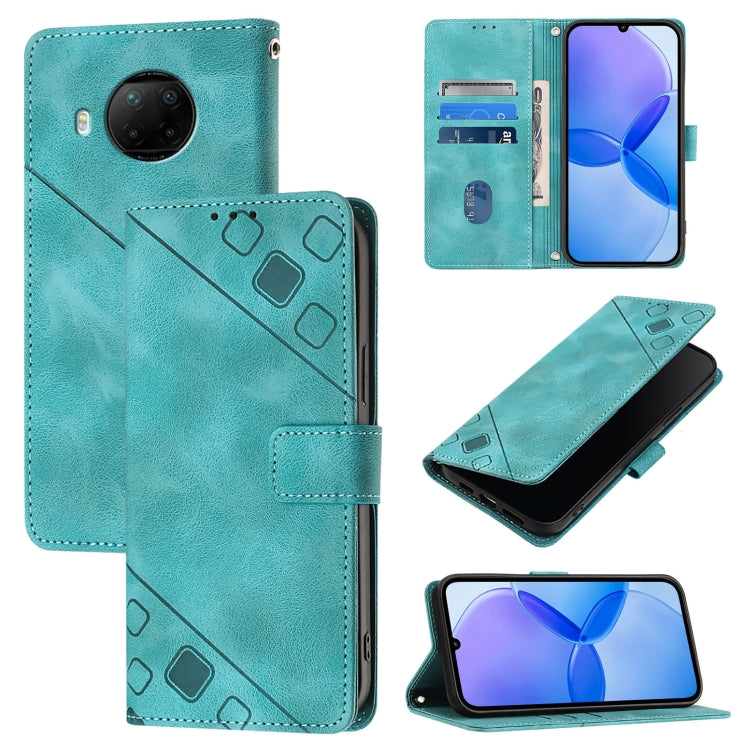 Skin Feel Embossed Leather Phone Case, For Xiaomi Mi 11 Pro, For Xiaomi Redmi Note 10 Pro 4G, For Xiaomi Poco M3 / Redmi 9 Power, For Xiaomi Redmi Note 9T Global, For Xiaomi Mi 11, For Xiaomi Redmi Note 9 4G / Redmi 10X 4G                              ...
