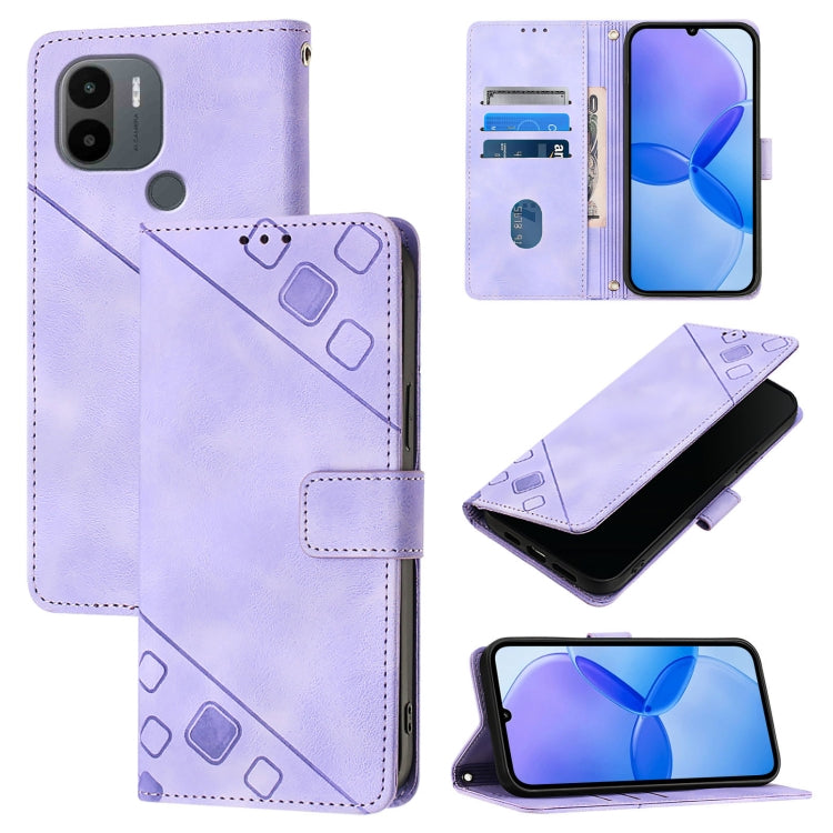 Skin Feel Embossed Leather Phone Case, For Xiaomi Redmi K70 / K70 Pro, For Xiaomi 13T, For Xiaomi Poco F5 5G/Redmi Note 12 Turbo, For Xiaomi Poco F5 Pro 5G/Redmi K60, For Xiaomi Redmi Note 12S 4G Global, For Xiaomi Poco C51 / A2+, For Xiaomi 13 Ultra  ...