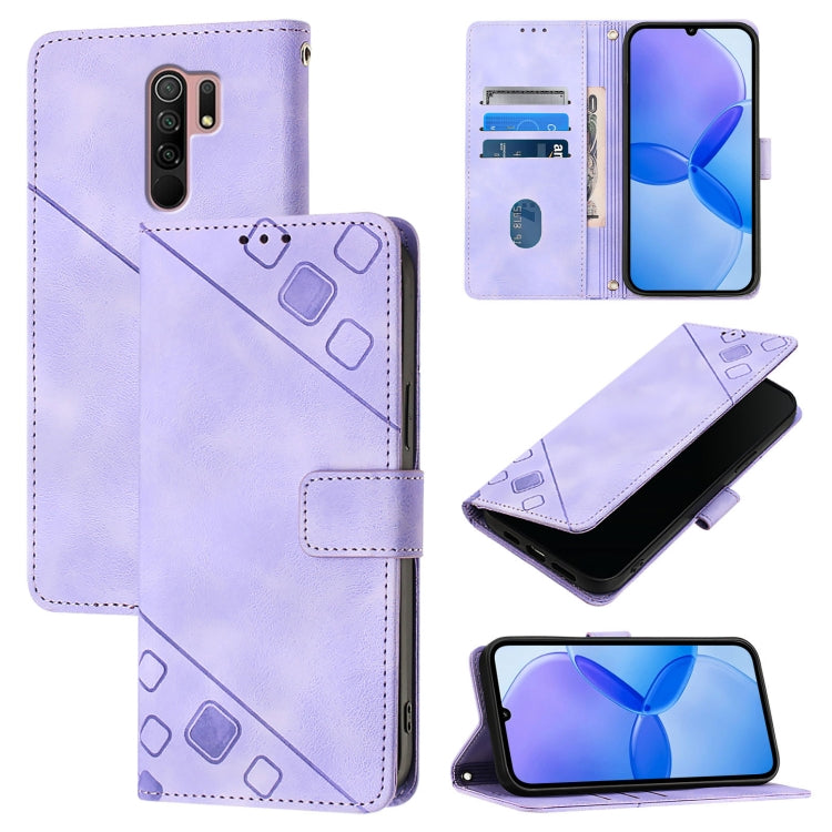 Skin Feel Embossed Leather Phone Case, For Xiaomi Redmi 9A / 9i / 9AT, For Xiaomi Poco M2 Global / Redmi 9, For Xiaomi Poco M3 Pro 5G / Redmi Note 10 5G, For Xiaomi Poco X3 GT, For Xiaomi Poco F3 / Redmi K40 / K40 Pro, For Xiaomi Poco X3 / Poco X3 Pro ...