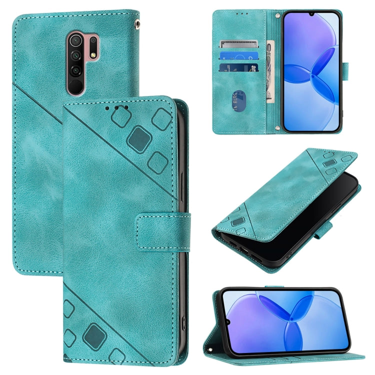Skin Feel Embossed Leather Phone Case, For Xiaomi Redmi 9A / 9i / 9AT, For Xiaomi Poco M2 Global / Redmi 9, For Xiaomi Poco M3 Pro 5G / Redmi Note 10 5G, For Xiaomi Poco X3 GT, For Xiaomi Poco F3 / Redmi K40 / K40 Pro, For Xiaomi Poco X3 / Poco X3 Pro ...