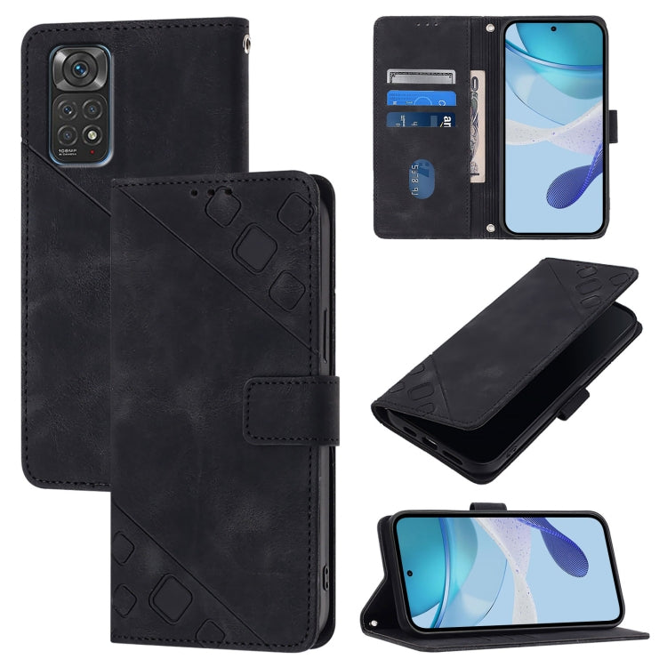 Skin Feel Embossed Leather Phone Case, For Xiaomi Civi 3, For Xiaomi Poco M5s / Redmi Note 11 SE India, For Xiaomi Poco X4 NFC 5G, For Xiaomi Redmi Note 11 Pro+ 5G EU, For Xiaomi Civi 1S, For Xiaomi Poco M4 Pro 5G / Redmi Note 11S 5G                   ...