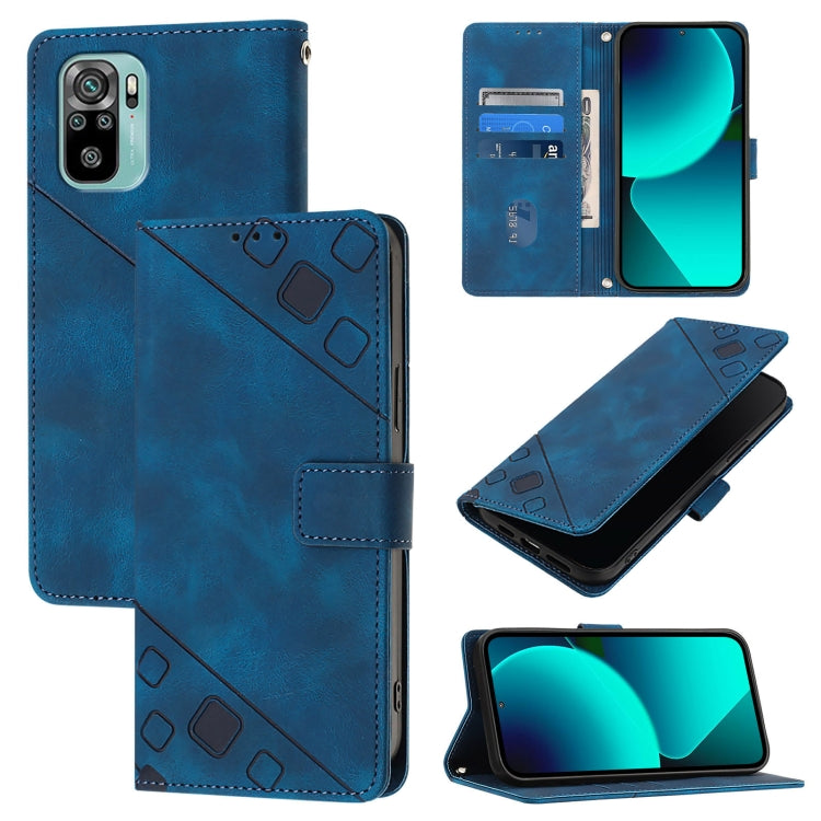 Skin Feel Embossed Leather Phone Case, For Xiaomi Civi 3, For Xiaomi Poco M5s / Redmi Note 11 SE India, For Xiaomi Poco X4 NFC 5G, For Xiaomi Redmi Note 11 Pro+ 5G EU, For Xiaomi Civi 1S, For Xiaomi Poco M4 Pro 5G / Redmi Note 11S 5G                   ...