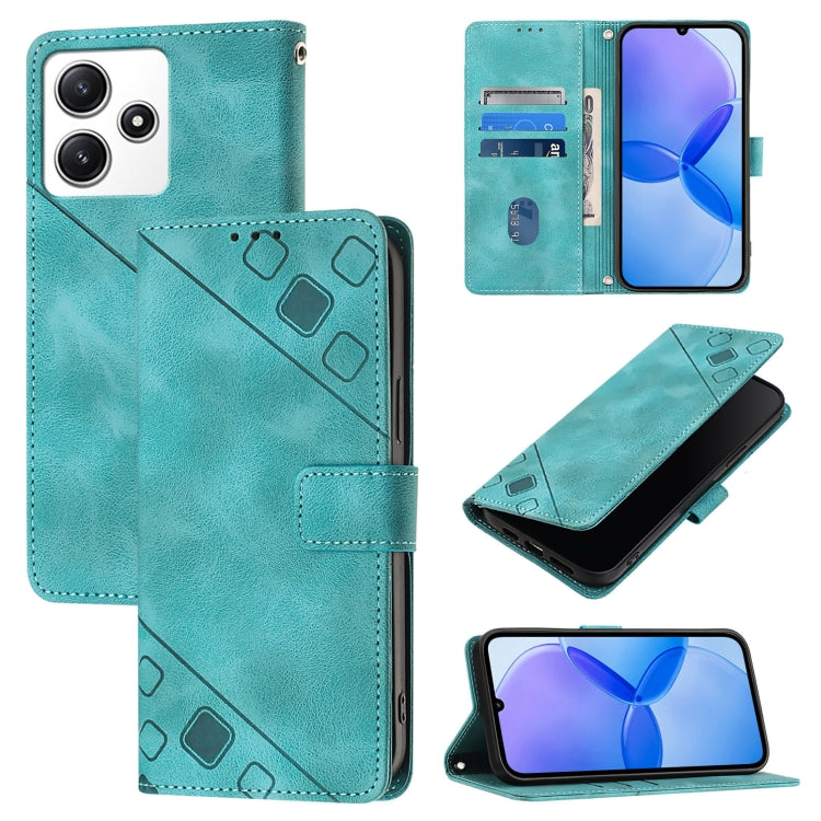 Skin Feel Embossed Leather Phone Case, For Xiaomi 14 Ultra, For Xiaomi 14 Pro, For Xiaomi 14, For Xiaomi Redmi Note 13 5G Global, For Xiaomi Redmi 13C, For Xiaomi Redmi Note 13 Pro+ 5G, For Xiaomi Redmi Note 13 Pro 5G Global                            ...