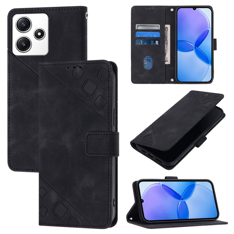 Skin Feel Embossed Leather Phone Case, For Xiaomi 14 Ultra, For Xiaomi 14 Pro, For Xiaomi 14, For Xiaomi Redmi Note 13 5G Global, For Xiaomi Redmi 13C, For Xiaomi Redmi Note 13 Pro+ 5G, For Xiaomi Redmi Note 13 Pro 5G Global                            ...