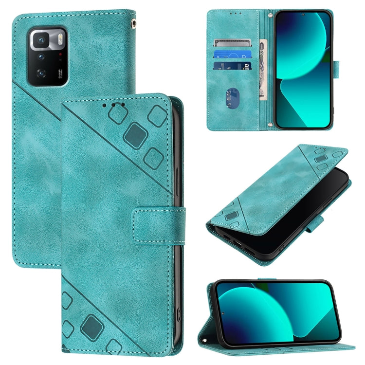 Skin Feel Embossed Leather Phone Case, For Xiaomi Redmi 9A / 9i / 9AT, For Xiaomi Poco M2 Global / Redmi 9, For Xiaomi Poco M3 Pro 5G / Redmi Note 10 5G, For Xiaomi Poco X3 GT, For Xiaomi Poco F3 / Redmi K40 / K40 Pro, For Xiaomi Poco X3 / Poco X3 Pro ...