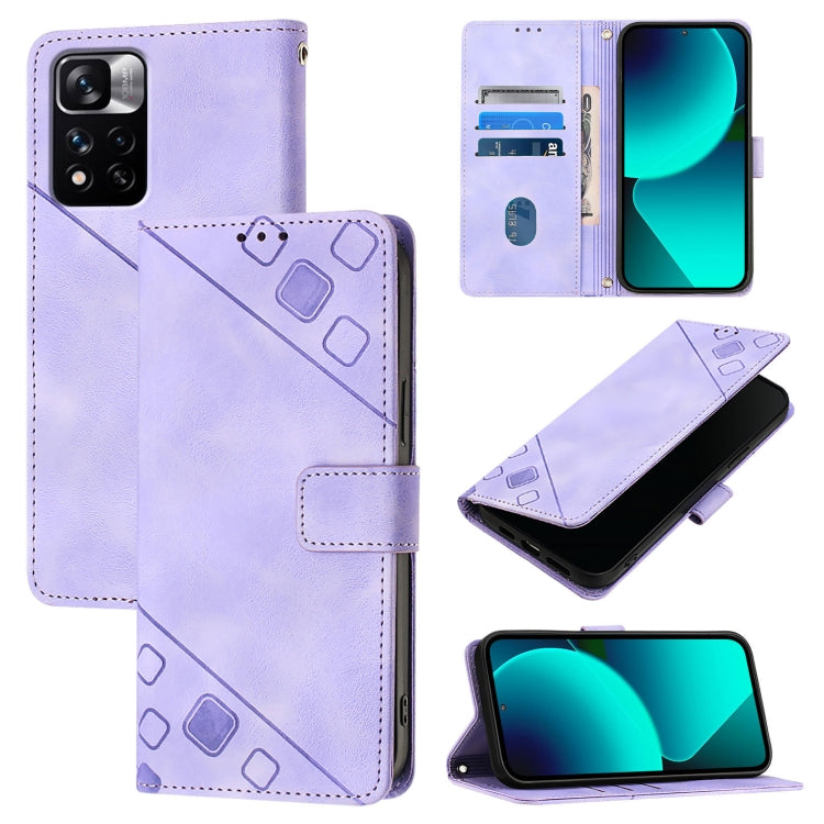 Skin Feel Embossed Leather Phone Case, For Xiaomi Civi 3, For Xiaomi Poco M5s / Redmi Note 11 SE India, For Xiaomi Poco X4 NFC 5G, For Xiaomi Redmi Note 11 Pro+ 5G EU, For Xiaomi Civi 1S, For Xiaomi Poco M4 Pro 5G / Redmi Note 11S 5G                   ...
