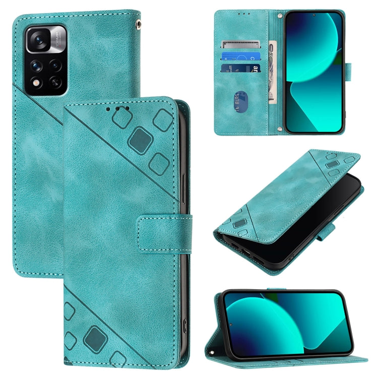 Skin Feel Embossed Leather Phone Case, For Xiaomi Civi 3, For Xiaomi Poco M5s / Redmi Note 11 SE India, For Xiaomi Poco X4 NFC 5G, For Xiaomi Redmi Note 11 Pro+ 5G EU, For Xiaomi Civi 1S, For Xiaomi Poco M4 Pro 5G / Redmi Note 11S 5G                   ...