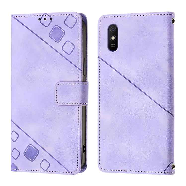 Skin Feel Embossed Leather Phone Case, For Xiaomi Redmi 9A / 9i / 9AT, For Xiaomi Poco M2 Global / Redmi 9, For Xiaomi Poco M3 Pro 5G / Redmi Note 10 5G, For Xiaomi Poco X3 GT, For Xiaomi Poco F3 / Redmi K40 / K40 Pro, For Xiaomi Poco X3 / Poco X3 Pro ...