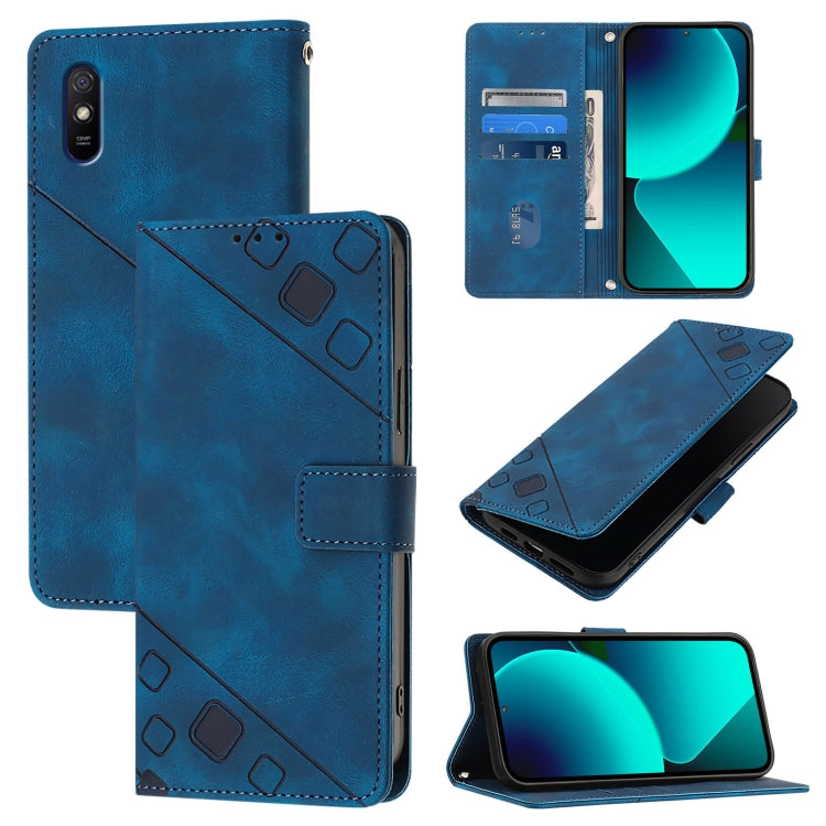 Skin Feel Embossed Leather Phone Case, For Xiaomi Redmi 9A / 9i / 9AT, For Xiaomi Poco M2 Global / Redmi 9, For Xiaomi Poco M3 Pro 5G / Redmi Note 10 5G, For Xiaomi Poco X3 GT, For Xiaomi Poco F3 / Redmi K40 / K40 Pro, For Xiaomi Poco X3 / Poco X3 Pro ...