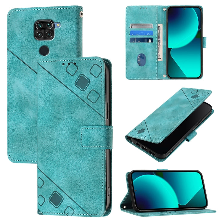 Skin Feel Embossed Leather Phone Case, For Xiaomi Mi 11 Pro, For Xiaomi Redmi Note 10 Pro 4G, For Xiaomi Poco M3 / Redmi 9 Power, For Xiaomi Redmi Note 9T Global, For Xiaomi Mi 11, For Xiaomi Redmi Note 9 4G / Redmi 10X 4G                              ...