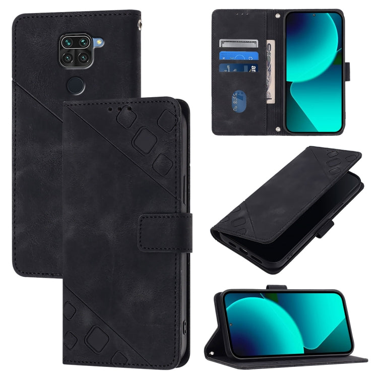 Skin Feel Embossed Leather Phone Case, For Xiaomi Mi 11 Pro, For Xiaomi Redmi Note 10 Pro 4G, For Xiaomi Poco M3 / Redmi 9 Power, For Xiaomi Redmi Note 9T Global, For Xiaomi Mi 11, For Xiaomi Redmi Note 9 4G / Redmi 10X 4G                              ...
