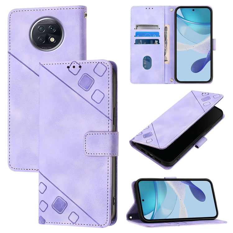 Skin Feel Embossed Leather Phone Case, For Xiaomi Mi 11 Pro, For Xiaomi Redmi Note 10 Pro 4G, For Xiaomi Poco M3 / Redmi 9 Power, For Xiaomi Redmi Note 9T Global, For Xiaomi Mi 11, For Xiaomi Redmi Note 9 4G / Redmi 10X 4G                              ...