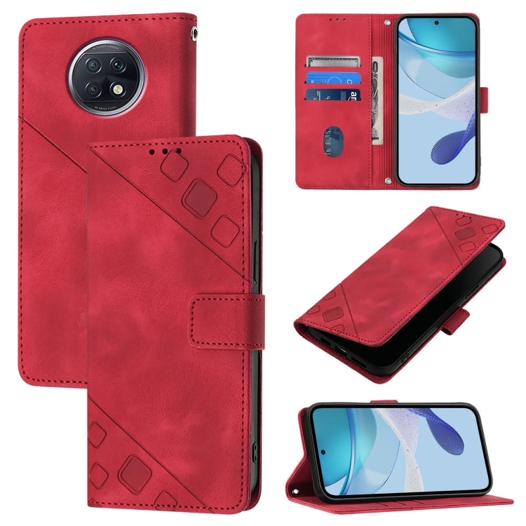 Skin Feel Embossed Leather Phone Case, For Xiaomi Mi 11 Pro, For Xiaomi Redmi Note 10 Pro 4G, For Xiaomi Poco M3 / Redmi 9 Power, For Xiaomi Redmi Note 9T Global, For Xiaomi Mi 11, For Xiaomi Redmi Note 9 4G / Redmi 10X 4G                              ...