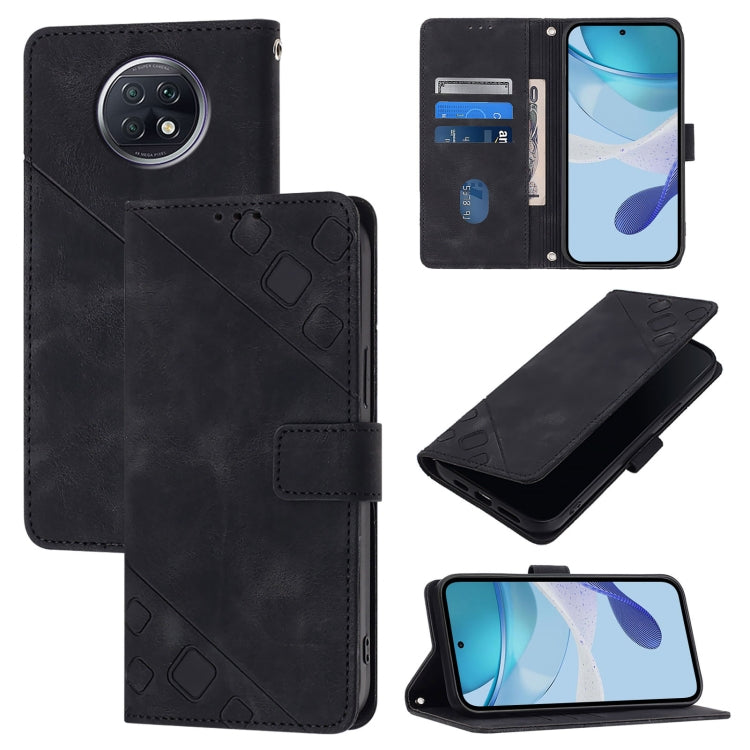 Skin Feel Embossed Leather Phone Case, For Xiaomi Mi 11 Pro, For Xiaomi Redmi Note 10 Pro 4G, For Xiaomi Poco M3 / Redmi 9 Power, For Xiaomi Redmi Note 9T Global, For Xiaomi Mi 11, For Xiaomi Redmi Note 9 4G / Redmi 10X 4G                              ...