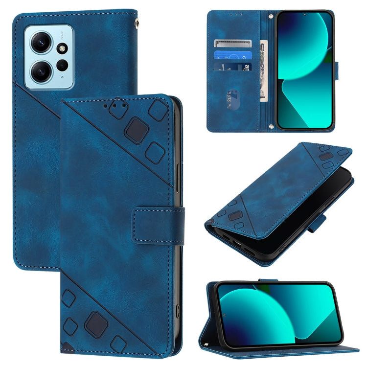 Skin Feel Embossed Leather Phone Case, For Xiaomi Redmi K70 / K70 Pro, For Xiaomi 13T, For Xiaomi Poco F5 5G/Redmi Note 12 Turbo, For Xiaomi Poco F5 Pro 5G/Redmi K60, For Xiaomi Redmi Note 12S 4G Global, For Xiaomi Poco C51 / A2+, For Xiaomi 13 Ultra  ...