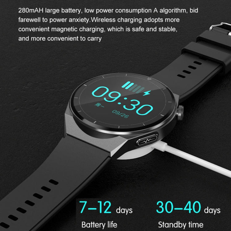 TK20 1.39 inch Silicone Band Smart Watch Supports ECG / Remote Families Care / Body Temperature Monitoring