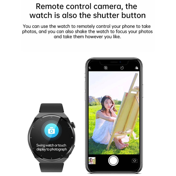 TK20 1.39 inch Silicone Band Smart Watch Supports ECG / Remote Families Care / Body Temperature Monitoring