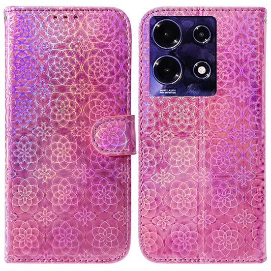 Colorful Magnetic Buckle Leather Phone Case, For Infinix Note 30, For Infinix Note 30 VIP, For Infinix Hot 30 Play, For Infinix Hot 30i, For Infinix Hot 30, For Infinix Smart 7 African