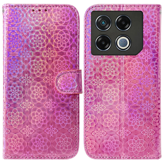 Colorful Magnetic Buckle Leather Phone Case, For Infinix GT 20 Pro 5G, For Infinix Note 40 Pro 4G / 5G, For Infinix Note 40 Pro+ 5G, For Infinix Note 40 4G, For Infinix Hot 40 / 40 Pro, For Infinix Smart 7 India/7 Plus, For Infinix Smart 7 HD          ...