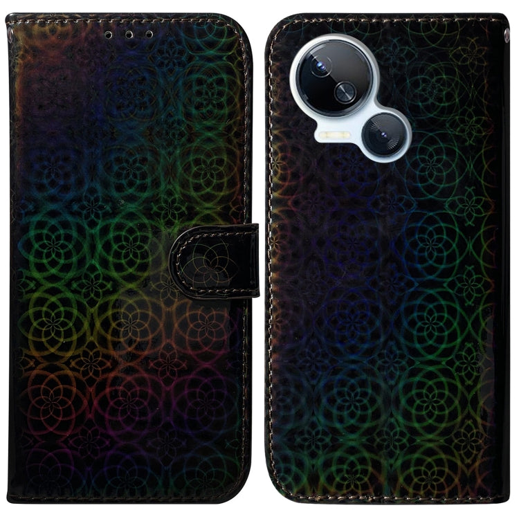 Colorful Magnetic Buckle Leather Phone Case