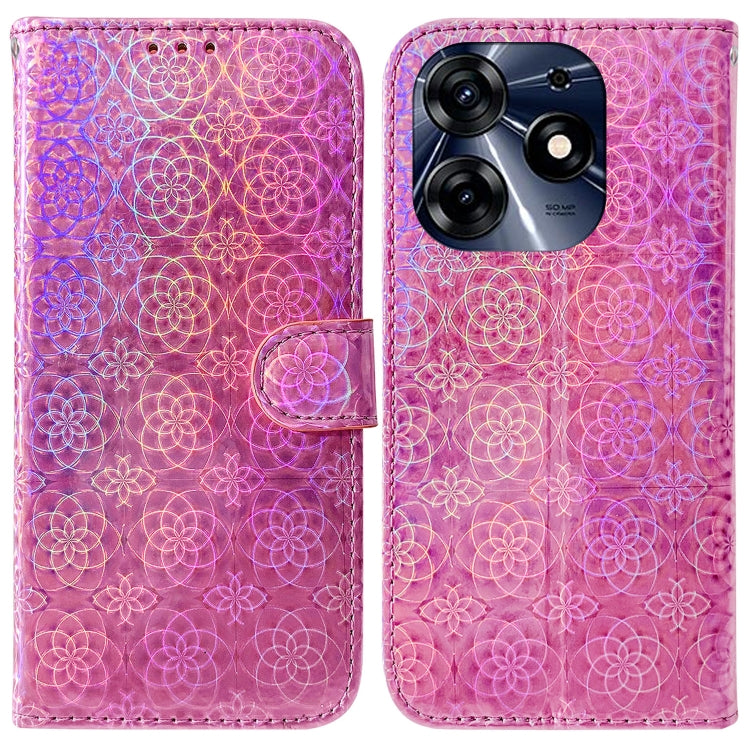 Colorful Magnetic Buckle Leather Phone Case