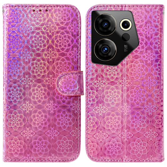 Colorful Magnetic Buckle Leather Phone Case