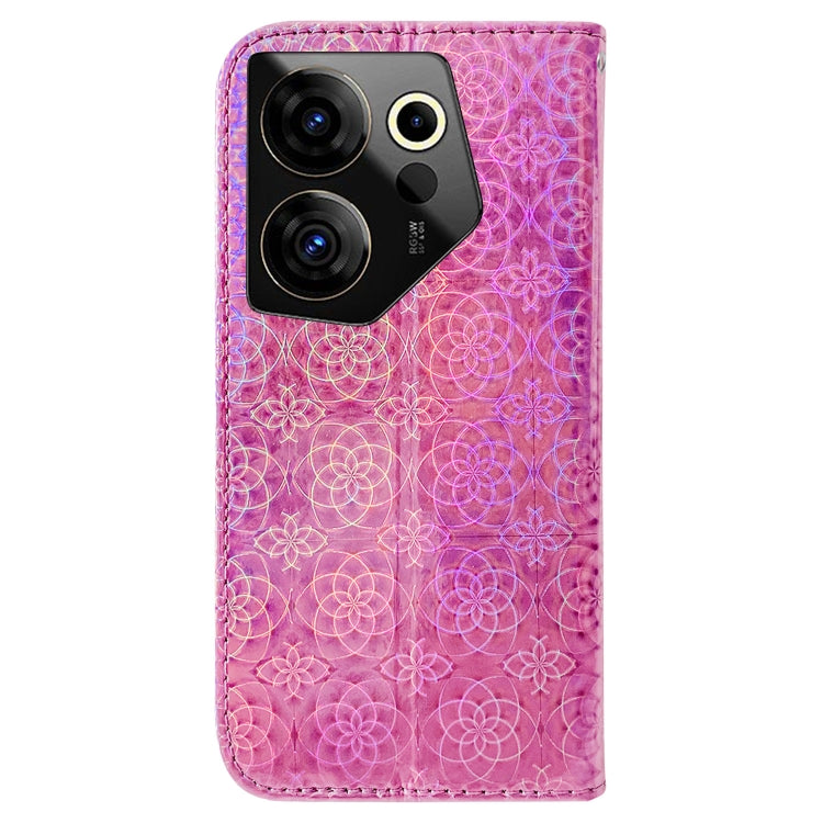 Colorful Magnetic Buckle Leather Phone Case