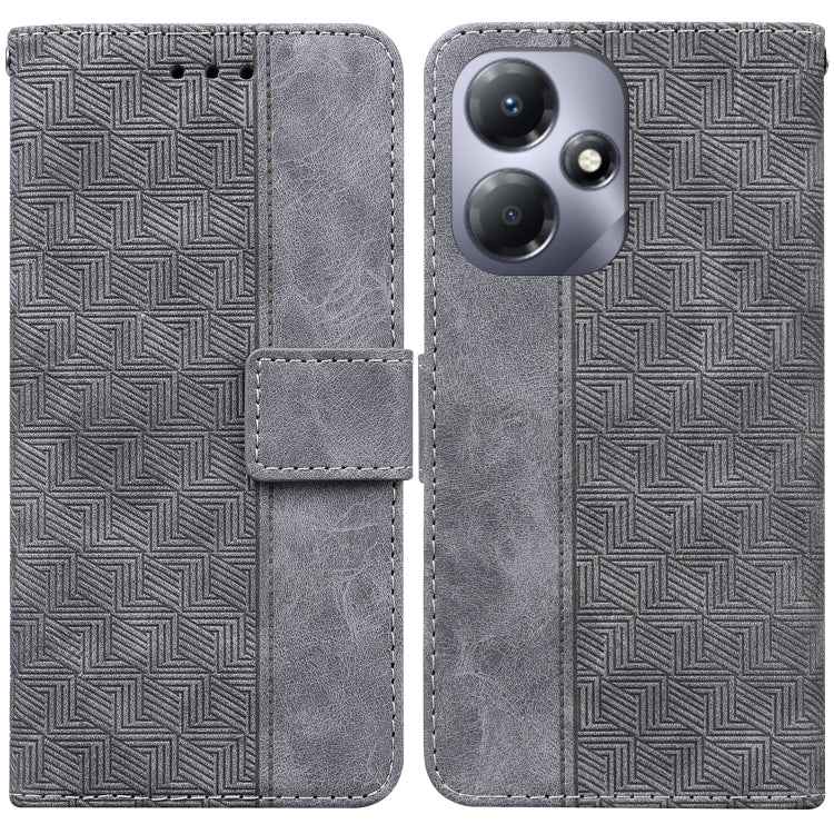 Geometric Embossed Leather Phone Case, For Infinix Note 30i, For Infinix Note 30 Pro, For Infinix Note 30, For Infinix Note 30 VIP, For Infinix Hot 30 Play, For Infinix Hot 30i, For Infinix Hot 30, For Infinix Smart 7 African