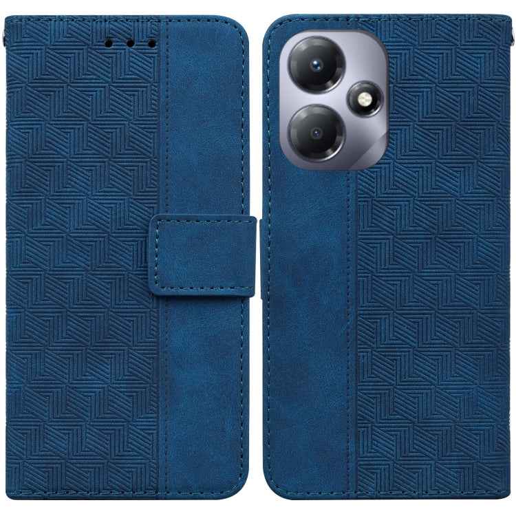 Geometric Embossed Leather Phone Case, For Infinix Note 30i, For Infinix Note 30 Pro, For Infinix Note 30, For Infinix Note 30 VIP, For Infinix Hot 30 Play, For Infinix Hot 30i, For Infinix Hot 30, For Infinix Smart 7 African