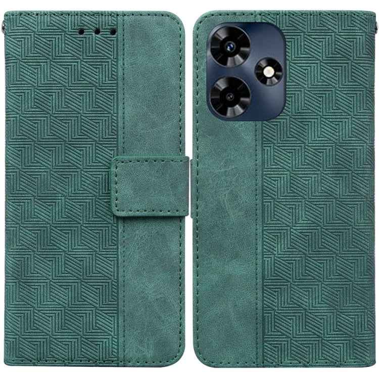 Geometric Embossed Leather Phone Case, For Infinix Note 30i, For Infinix Note 30 Pro, For Infinix Note 30, For Infinix Note 30 VIP, For Infinix Hot 30 Play, For Infinix Hot 30i, For Infinix Hot 30, For Infinix Smart 7 African