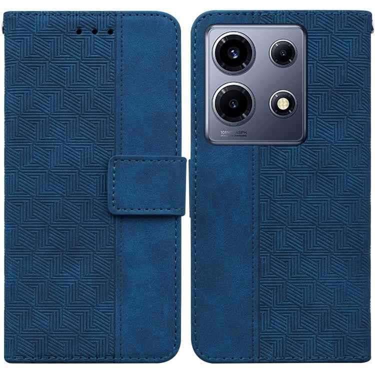 Geometric Embossed Leather Phone Case, For Infinix Note 30i, For Infinix Note 30 Pro, For Infinix Note 30, For Infinix Note 30 VIP, For Infinix Hot 30 Play, For Infinix Hot 30i, For Infinix Hot 30, For Infinix Smart 7 African