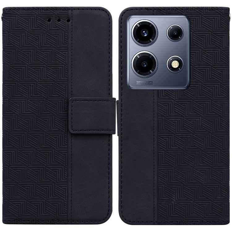Geometric Embossed Leather Phone Case, For Infinix Note 30i, For Infinix Note 30 Pro, For Infinix Note 30, For Infinix Note 30 VIP, For Infinix Hot 30 Play, For Infinix Hot 30i, For Infinix Hot 30, For Infinix Smart 7 African