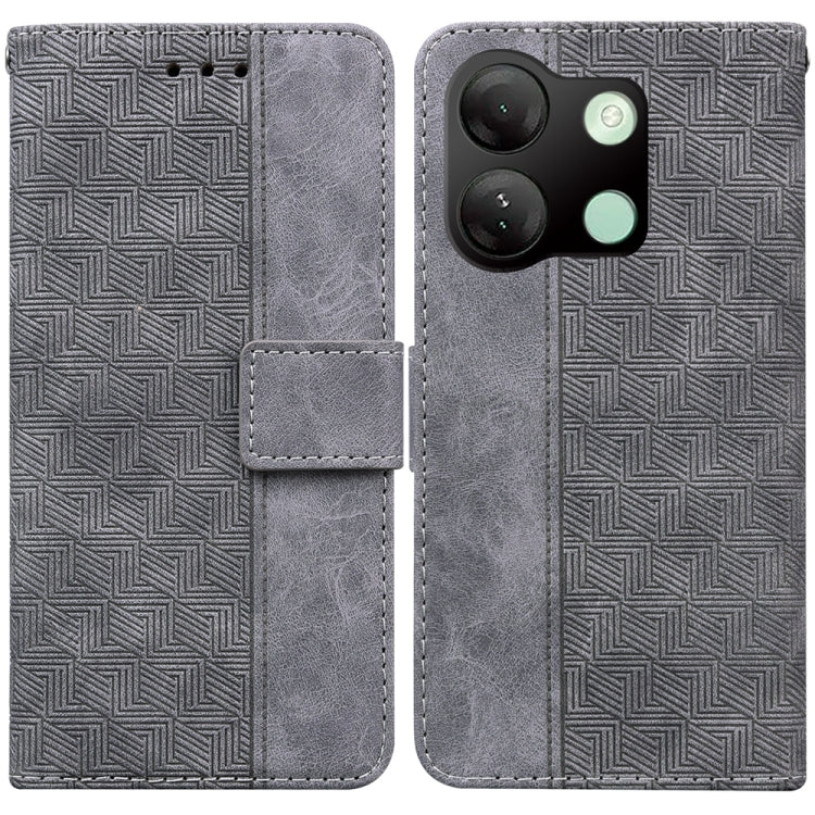 Geometric Embossed Leather Phone Case, For Infinix Note 40 5G, For Infinix GT 20 Pro, For Infinix Note 40 Pro 5G / 40 Pro 4G, For Infinix Note 40 Pro+, For Infinix Note 40 4G, For Infinix Hot 40 / 40 Pro, For Infinix Smart 7 India / 7 Plus�������������...