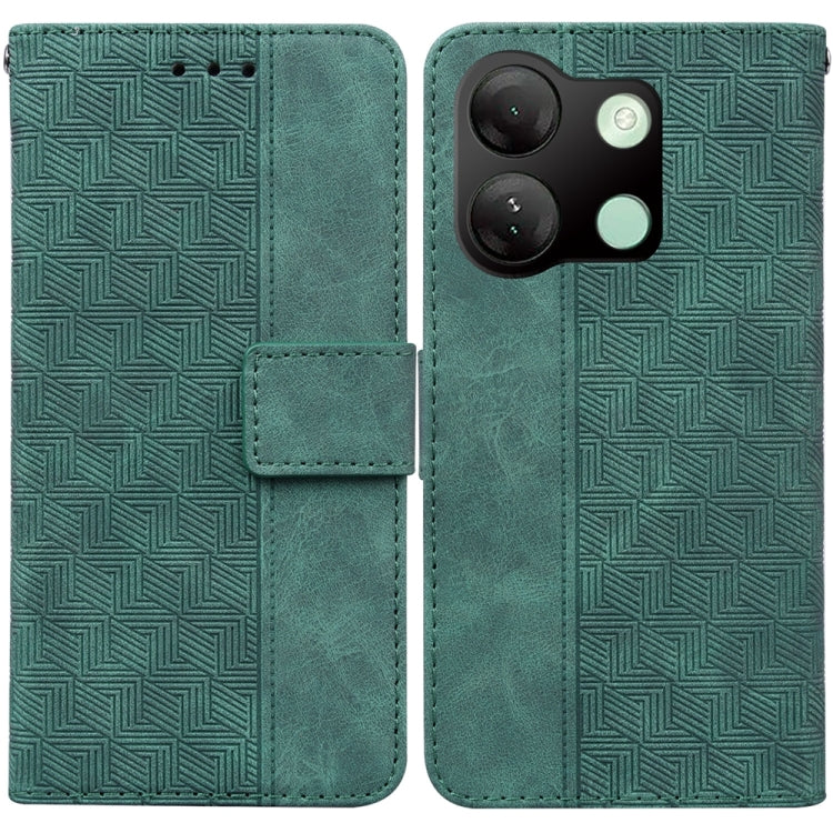 Geometric Embossed Leather Phone Case, For Infinix Note 40 5G, For Infinix GT 20 Pro, For Infinix Note 40 Pro 5G / 40 Pro 4G, For Infinix Note 40 Pro+, For Infinix Note 40 4G, For Infinix Hot 40 / 40 Pro, For Infinix Smart 7 India / 7 Plus�������������...