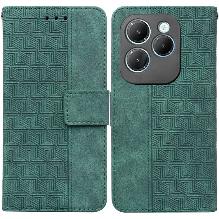 Geometric Embossed Leather Phone Case, For Infinix Note 40 5G, For Infinix GT 20 Pro, For Infinix Note 40 Pro 5G / 40 Pro 4G, For Infinix Note 40 Pro+, For Infinix Note 40 4G, For Infinix Hot 40 / 40 Pro, For Infinix Smart 7 India / 7 Plus�������������...