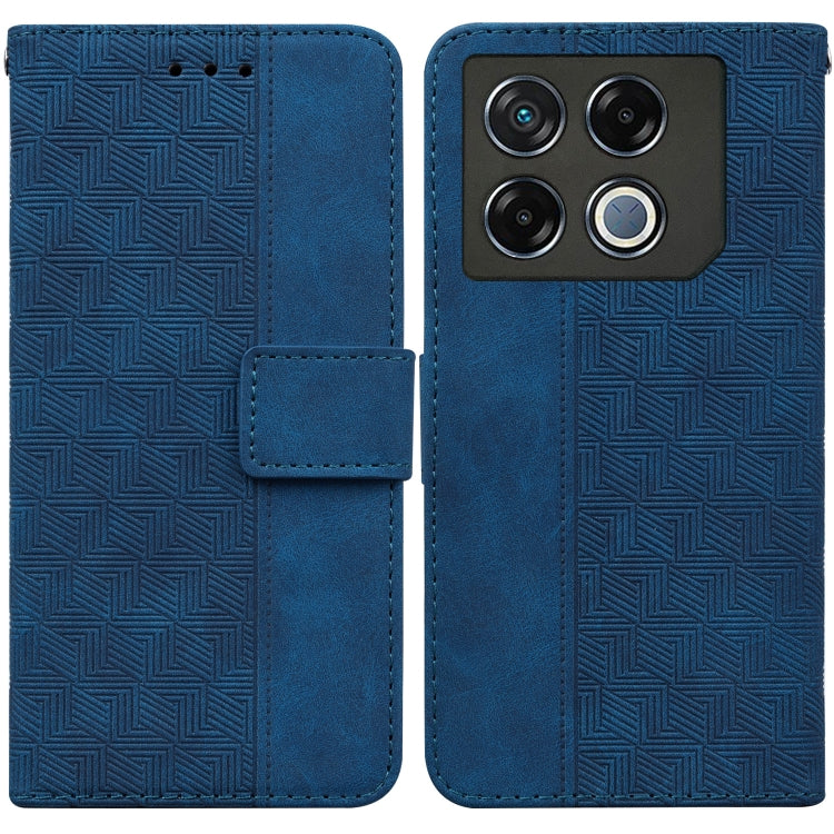 Geometric Embossed Leather Phone Case, For Infinix Note 40 5G, For Infinix GT 20 Pro, For Infinix Note 40 Pro 5G / 40 Pro 4G, For Infinix Note 40 Pro+, For Infinix Note 40 4G, For Infinix Hot 40 / 40 Pro, For Infinix Smart 7 India / 7 Plus�������������...