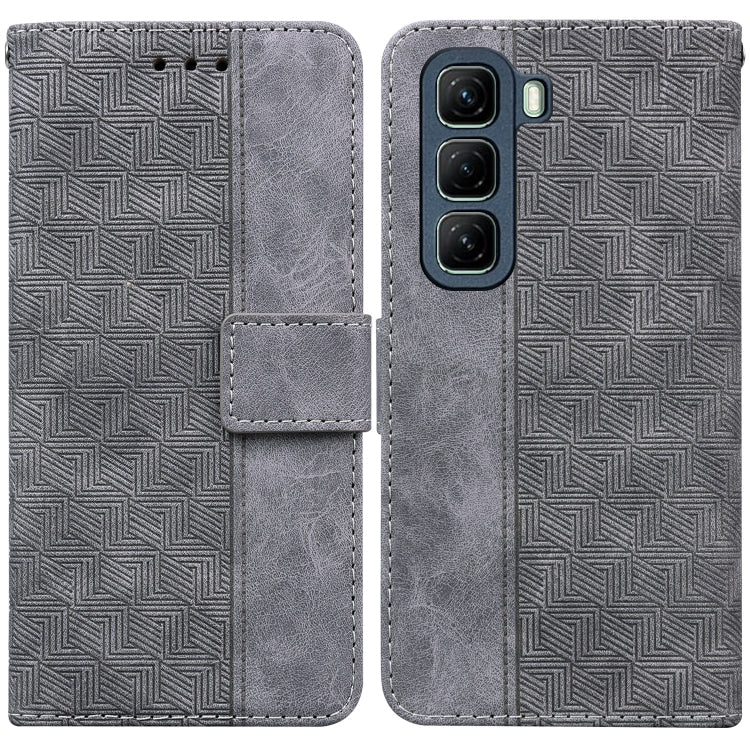 Geometric Embossed Leather Phone Case, For Infinix Note 50 Pro+, For Infinix Note 50 4G / Note 50 Pro 4G, For Infinix Hot 50 Pro 4G, For Infinix Hot 50i / Smart 9, For Infinix Hot 50 Pro+ 4G, For Infinix Hot 50 4G, For Infinix Hot 50 5G����������������...