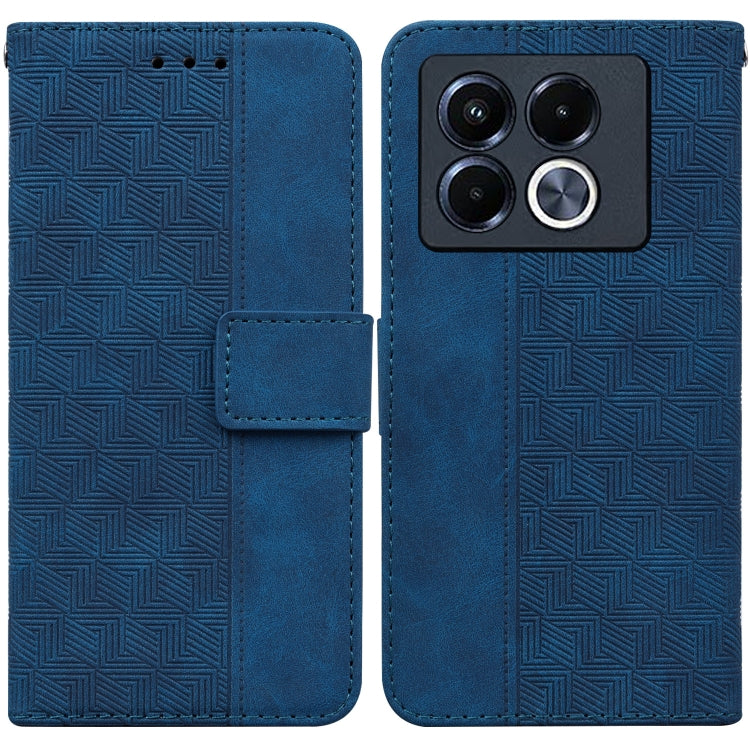 Geometric Embossed Leather Phone Case, For Infinix Note 40 5G, For Infinix GT 20 Pro, For Infinix Note 40 Pro 5G / 40 Pro 4G, For Infinix Note 40 Pro+, For Infinix Note 40 4G, For Infinix Hot 40 / 40 Pro, For Infinix Smart 7 India / 7 Plus�������������...