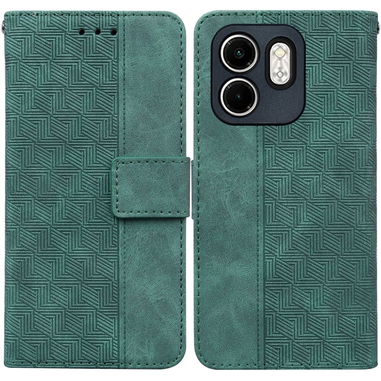 Geometric Embossed Leather Phone Case, For Infinix Note 50 Pro+, For Infinix Note 50 4G / Note 50 Pro 4G, For Infinix Hot 50 Pro 4G, For Infinix Hot 50i / Smart 9, For Infinix Hot 50 Pro+ 4G, For Infinix Hot 50 4G, For Infinix Hot 50 5G����������������...