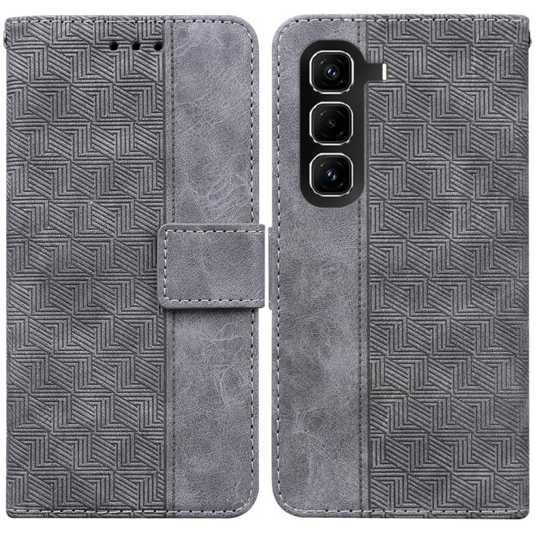 Geometric Embossed Leather Phone Case, For Infinix Note 50 Pro+, For Infinix Note 50 4G / Note 50 Pro 4G, For Infinix Hot 50 Pro 4G, For Infinix Hot 50i / Smart 9, For Infinix Hot 50 Pro+ 4G, For Infinix Hot 50 4G, For Infinix Hot 50 5G����������������...